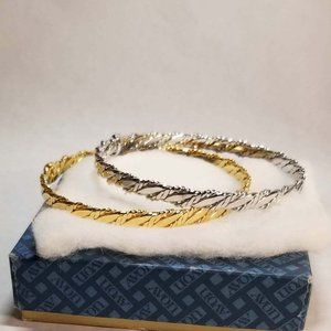 Avon Vintage Jewelry - Gold & Silver Bangle Bracelets - New - Never Worn